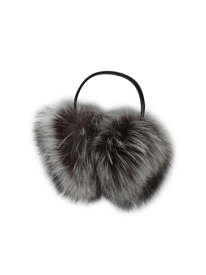 리얼 폭스 앤 레더 이어머프(실버폭스)