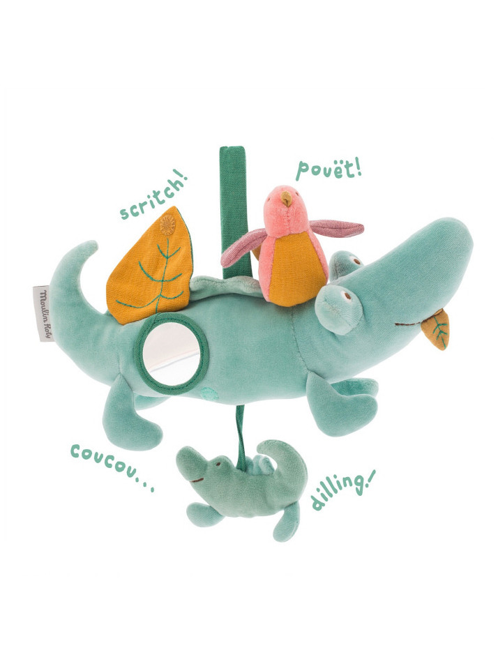 [669075] 악어 인형 Sous Mon Baobab activity crocodile 32cm