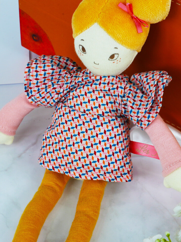 [642569] 아가트 인형 Les Parisennes Mile Agathe 27cm doll French Fabrics