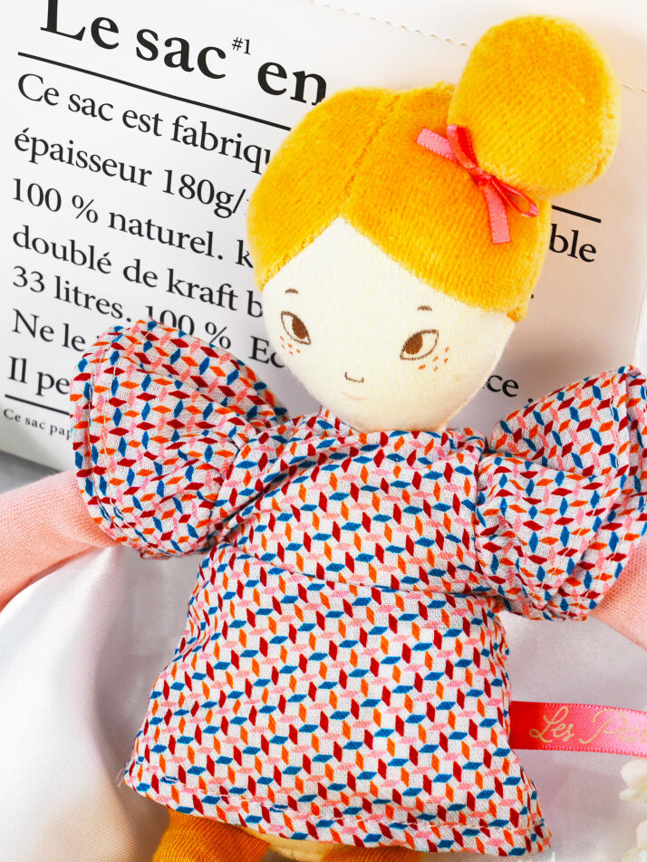 [642569] 아가트 인형 Les Parisennes Mile Agathe 27cm doll French Fabrics