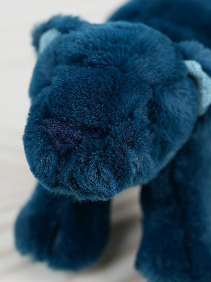 [719034] 아기 표범인형 Tout Autour du monde dark blue panther Child 27cm 