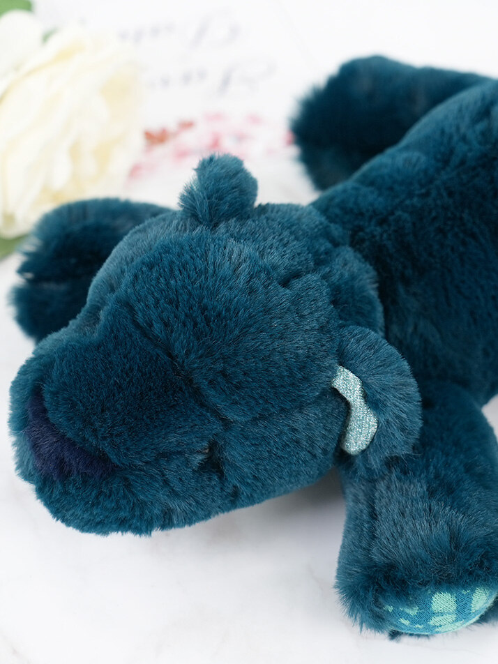 [719034] 아기 표범인형 Tout Autour du monde dark blue panther Child 27cm 