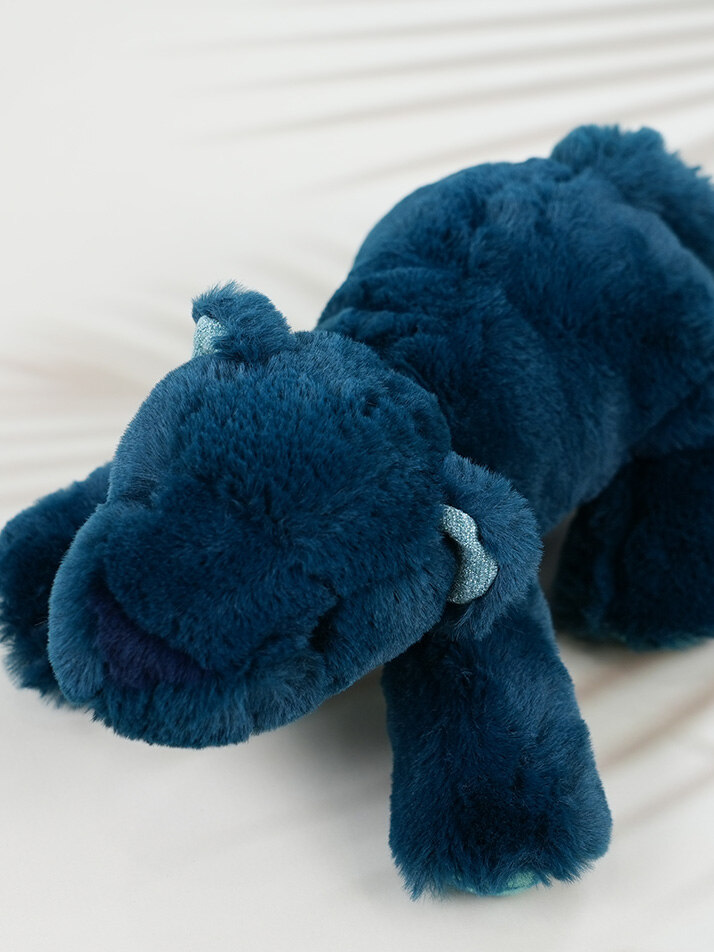 [719034] 아기 표범인형 Tout Autour du monde dark blue panther Child 27cm 