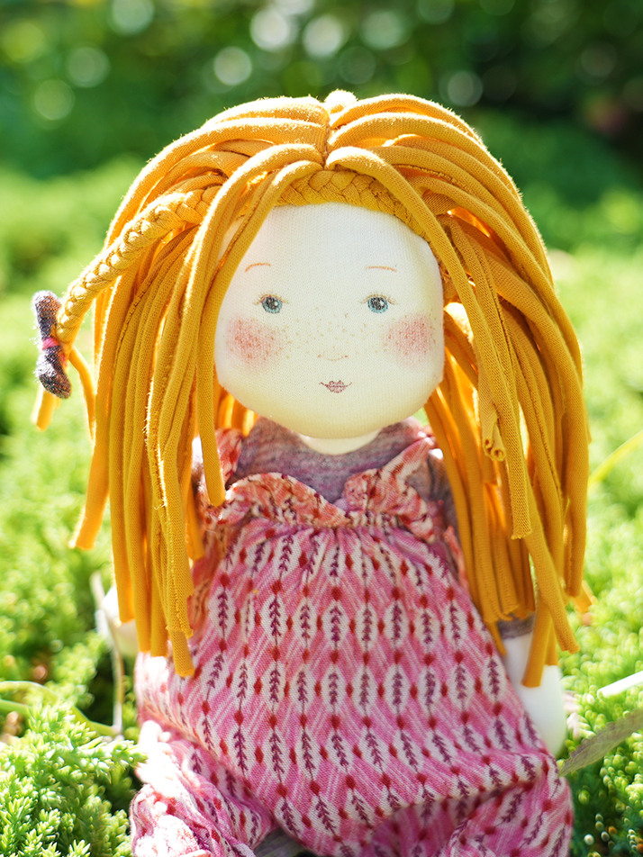 [710537] 바닐 소녀 인형 little Irish Girl soft & stylis 31cm doll