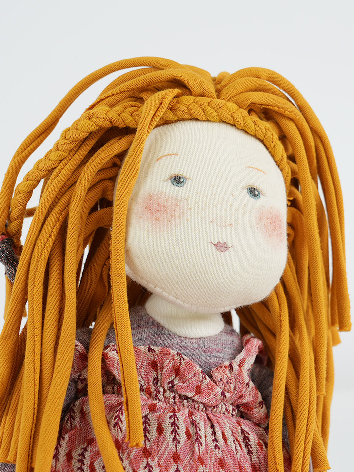 [710537] 바닐 소녀 인형 little Irish Girl soft & stylis 31cm doll