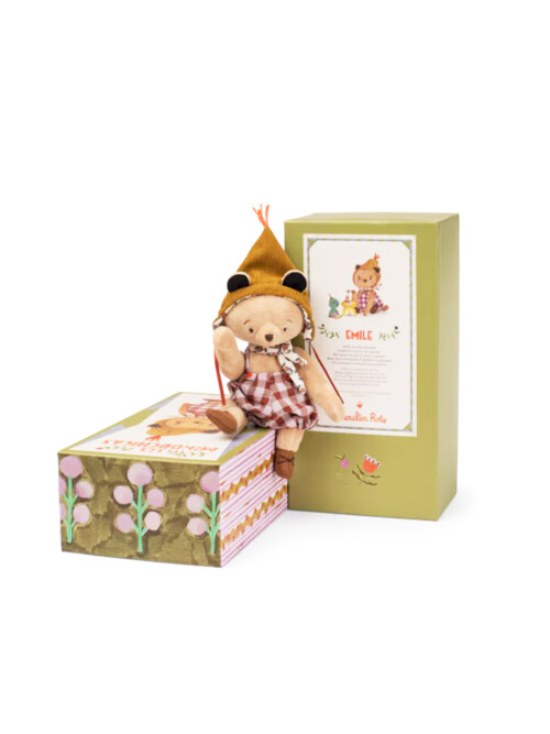 [681029] 작은 곰 에밀 Les Minouchkas Emile small bear 22cm
