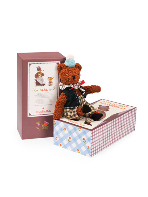 [681025] 곰 바바 인형 Les Minouchkas Baba big bear 25cm