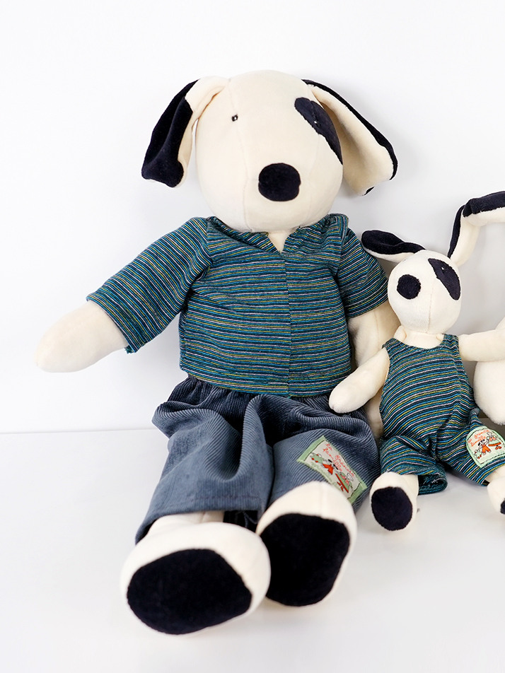 [632119] 줄리어스 대형 강아지 인형 La Grande Famille Big Julius the Dog 48cm