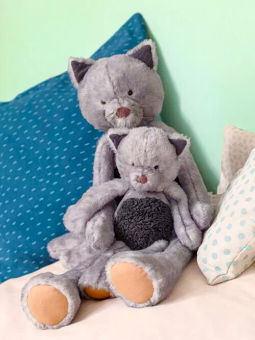 [717033] 대형 보 고양이 인형 Les Baba Bou Big Cat 58cm
