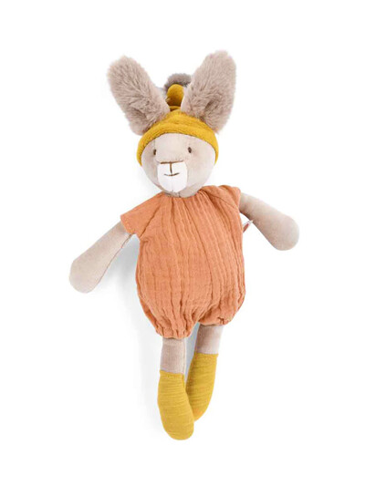 [678022] 시에나 토끼 인형 27cm Trois Petits Lapins Rabbit with siena red