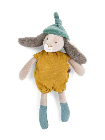 [678023] 오커 토끼 인형 27cm Trois Petits Lapins Rabbit with orce brown