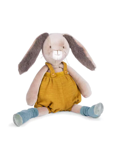 [678026] 오커 토끼 인형 36cm Trois Petits Lapins Rabbit with orce brown