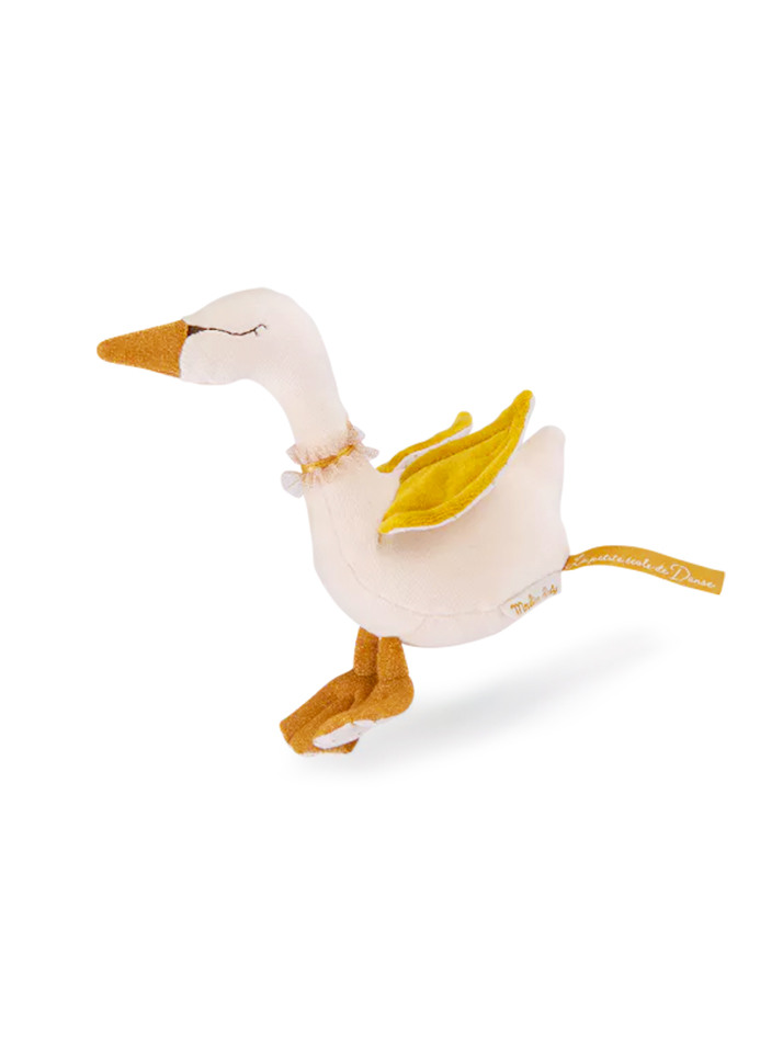 [667034] 백조 인형 Small gold swan rattle 18cm