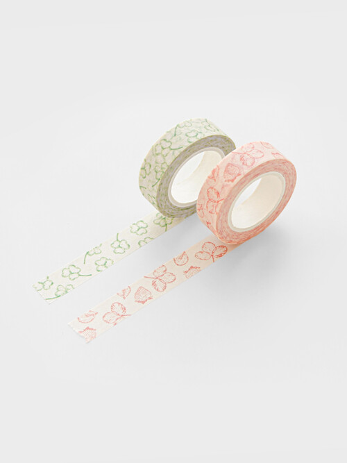 In the garden masking tape