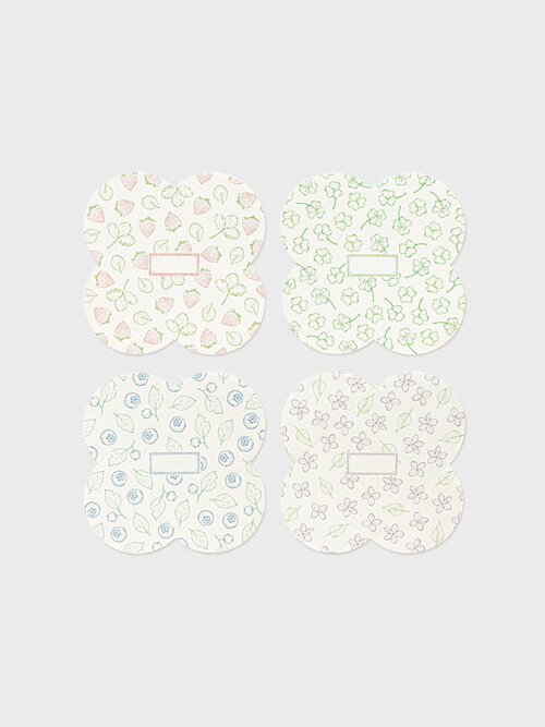 Heart bloom letter_Garden (8ea)