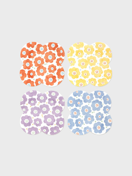 Heart bloom letter_Flower (8ea)
