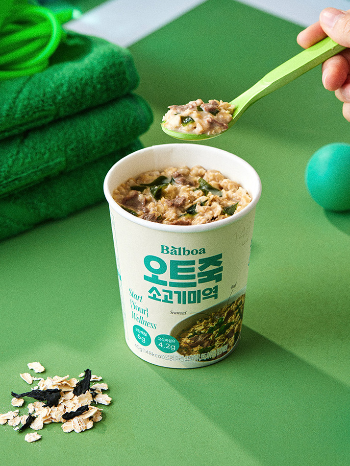 발보아 오트밀 죽 간편 아침 선물세트 6개입