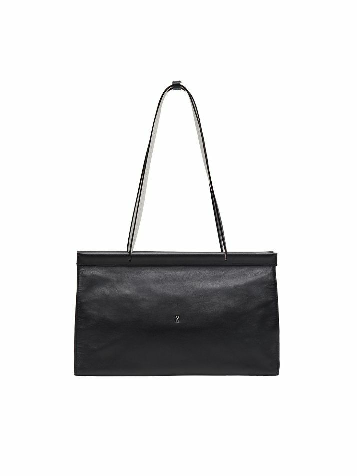 Diana Canvas Shoulder Bag M Black ETERNAL JOURNEY