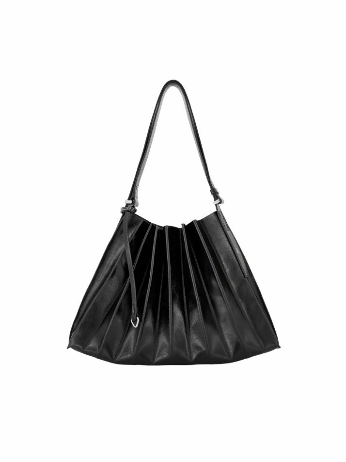 Modern Pleats M Glossy Black