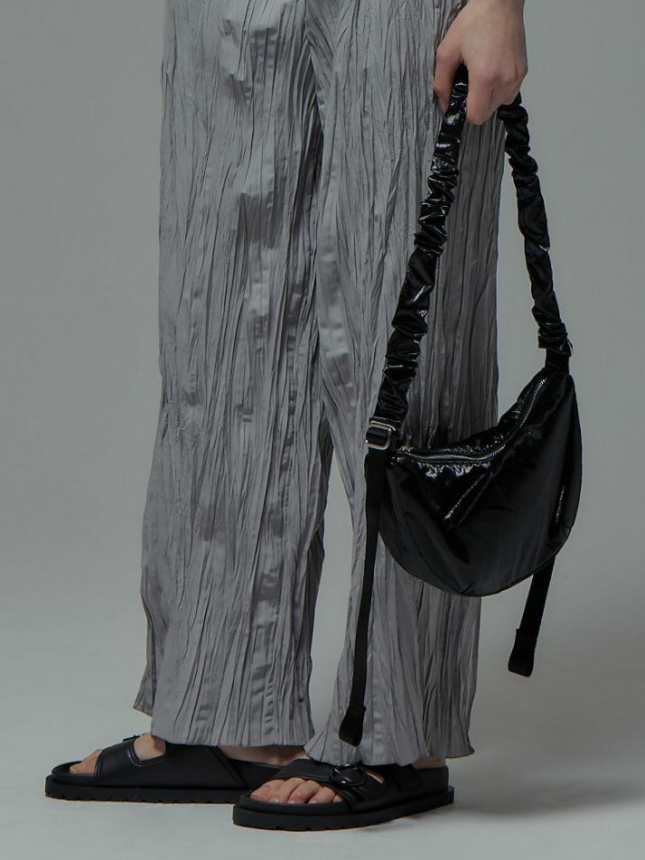 Daily Shirring Bag S Sleek Black