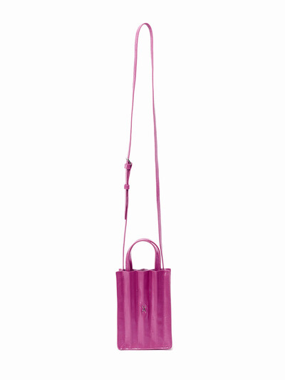 Lucky Pleats Phone Bag Orchid Flower
