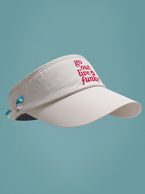 Slogan Visor Ivory