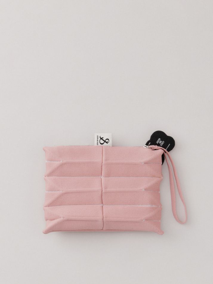 Lucky Pleats Knit Clutch S My Melody Blossom Pink