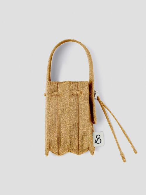 Lucky Pleats Knit Nano Bag Starry (ALL)