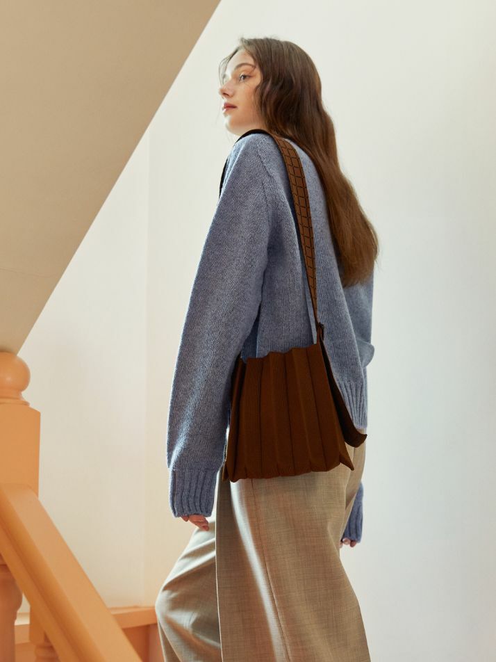 Lucky Pleats Knit Wing Grid (ALL)