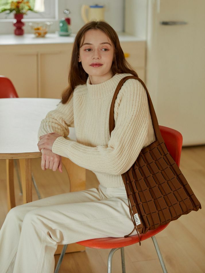 Lucky Pleats Knit M Grid (ALL)