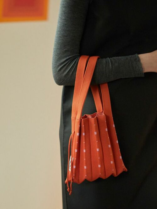 Lucky Pleats Knit S Grid (ALL)