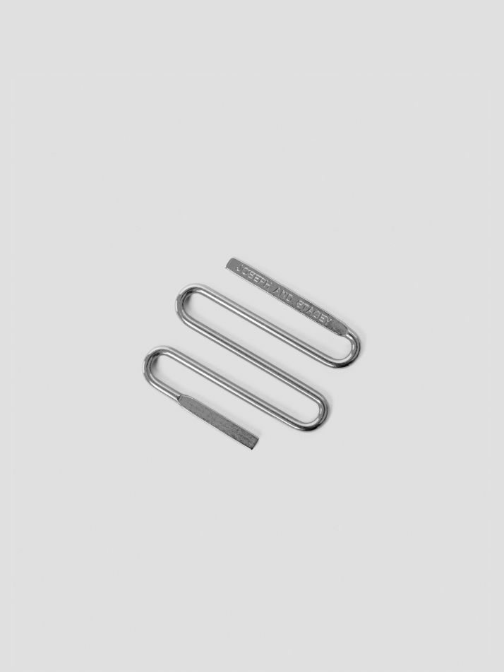 Joseph&Stacey Curvy Wire Clip L (4Color)