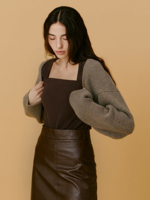 Super Fine Wool Bolero (5Color)