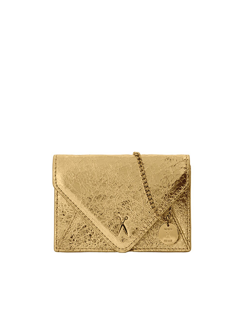 Easypass Amante Card Wallet With Chain Gold