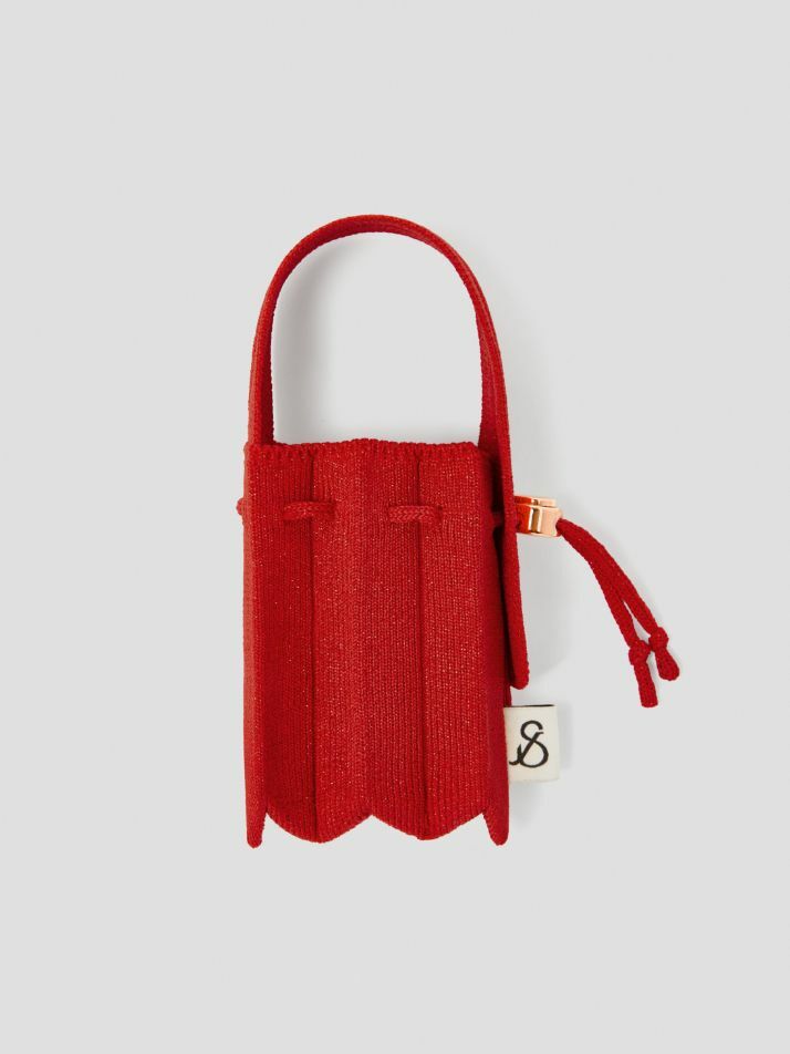 Lucky Pleats Knit Nano Bag Starry (ALL)