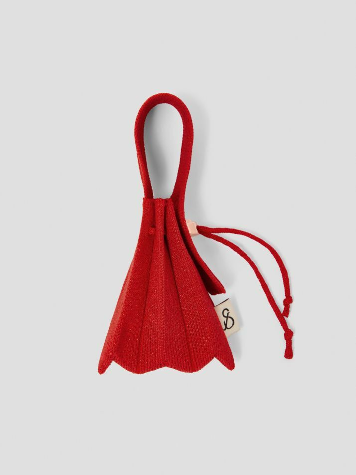 Lucky Pleats Knit Nano Bag Starry (ALL)