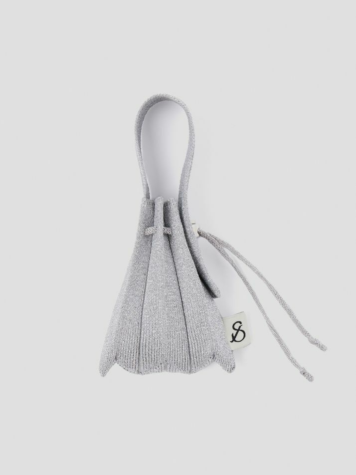 Lucky Pleats Knit Nano Bag Starry (ALL)