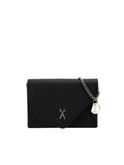 Easypass Amante Card Wallet with Chain Rich Black