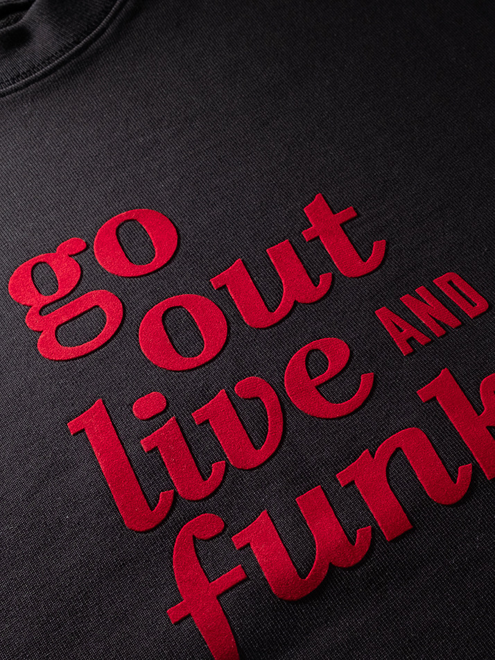 Slogan Sweatshirt Black