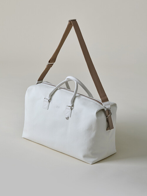 All in Boston Bag White