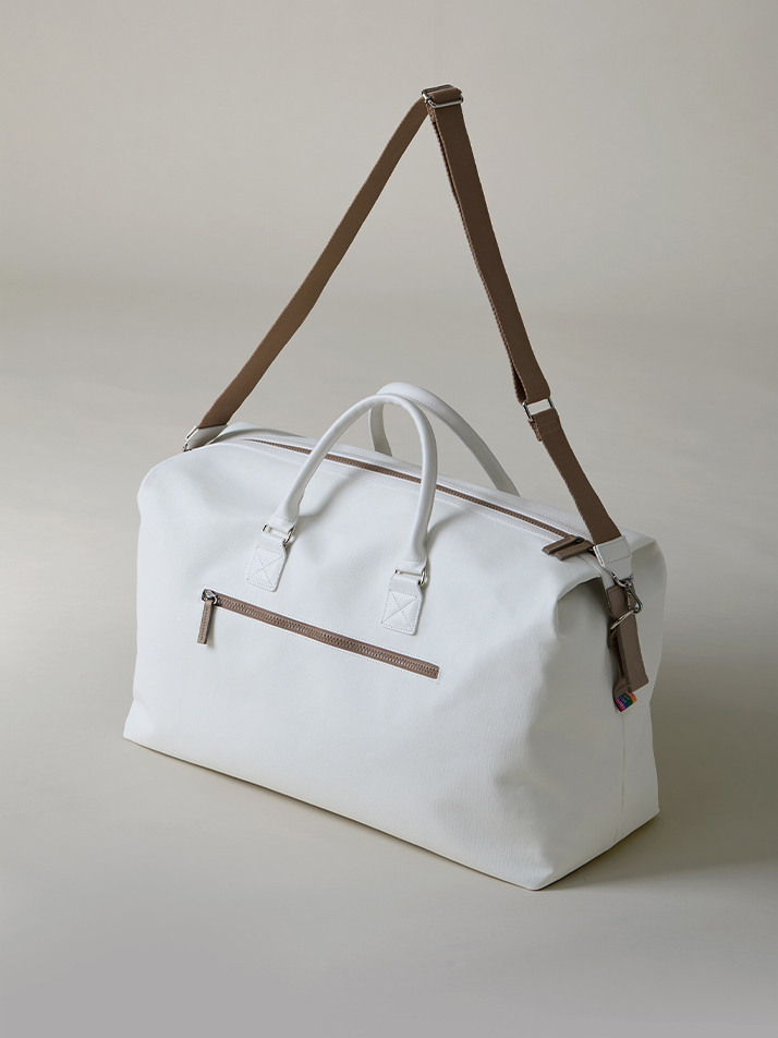 All in Boston Bag White