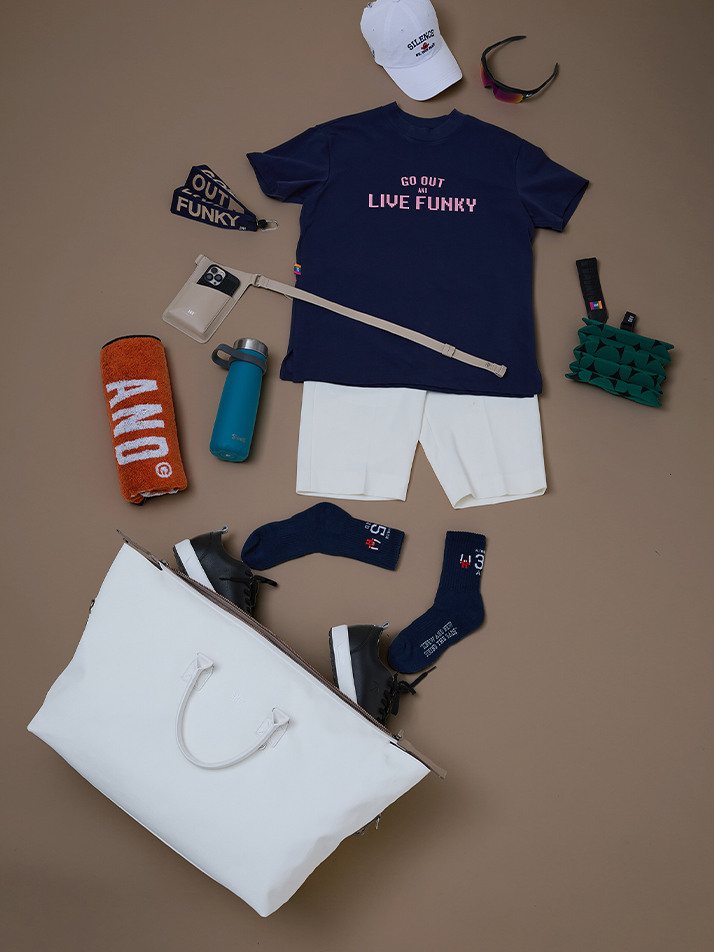 All in Boston Bag White
