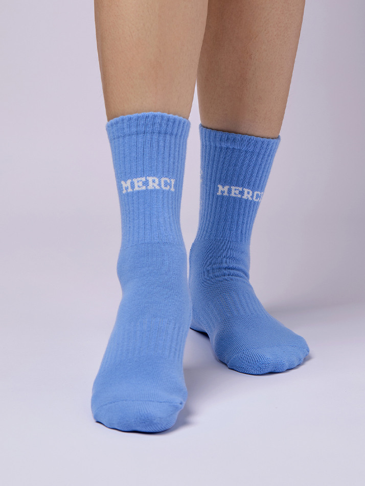 Middle Socks Blue