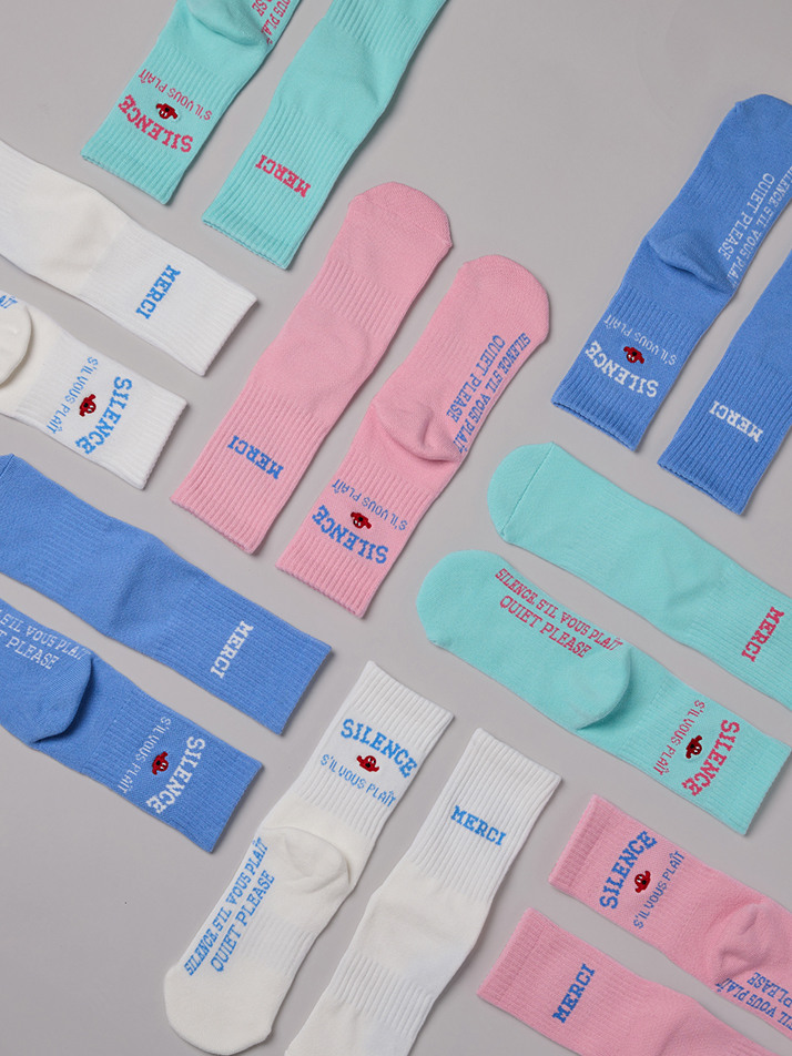 Middle Socks Blue