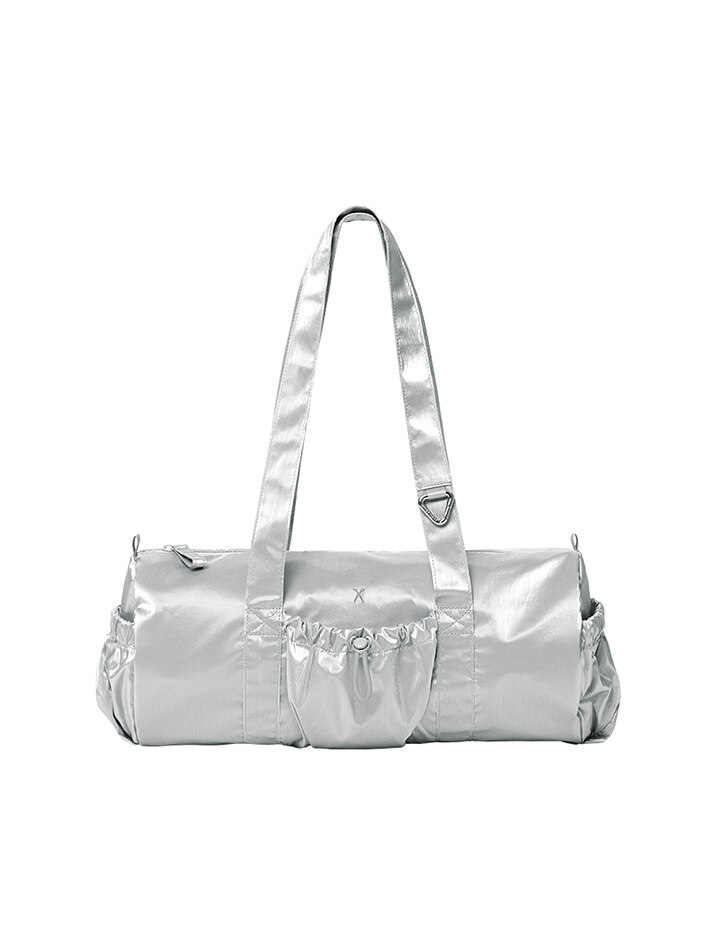 Lightweight Glam Duffle Bag Silver