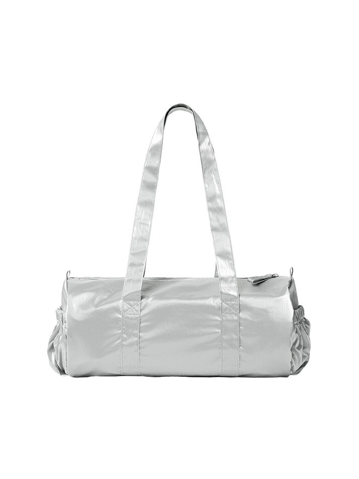 Lightweight Glam Duffle Bag Silver