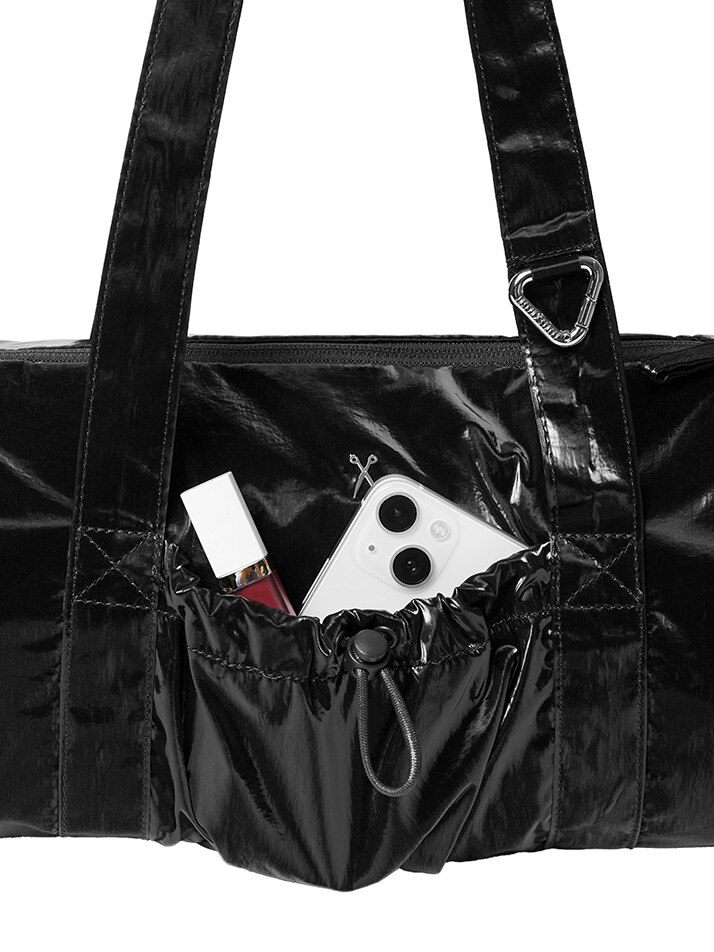 Lightweight Glam Duffle Bag Black