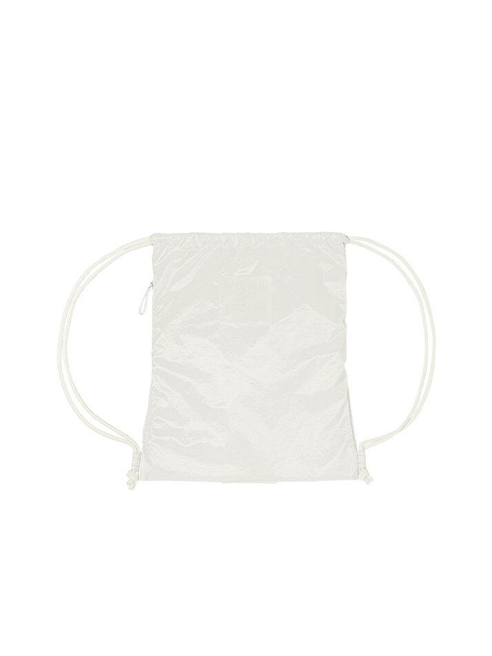 Lightweight Glam Gym Sack White