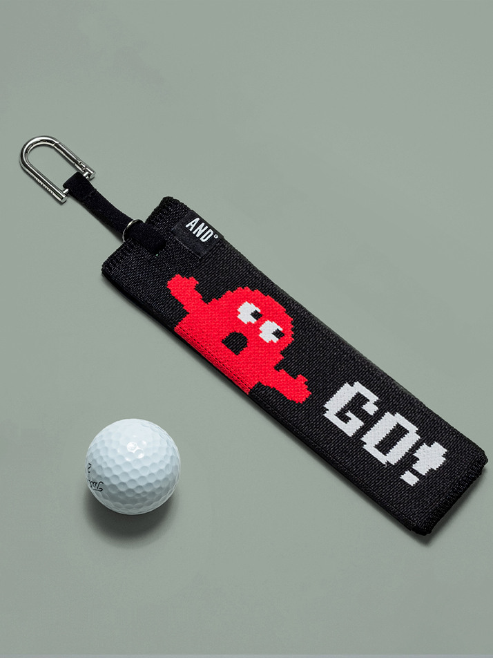 Pleats Ball Towel Big ANDY Red