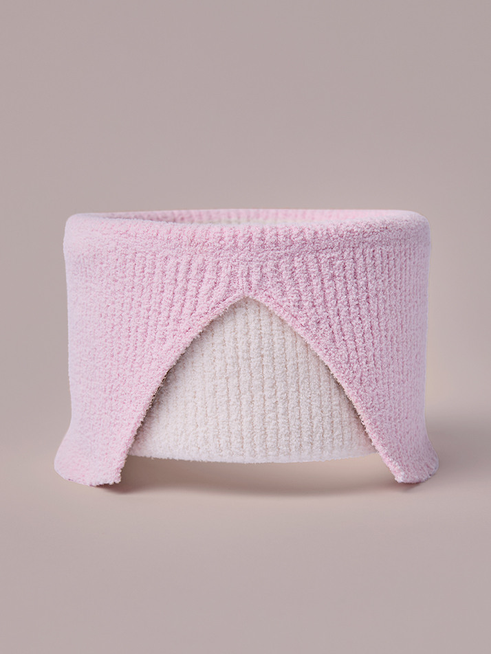 High Neck Warmer Pink